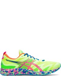 gelbgrüne Sportschuhe von Asics