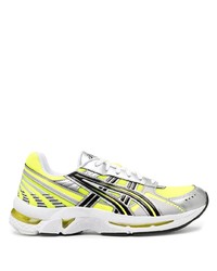 gelbgrüne Sportschuhe von Asics