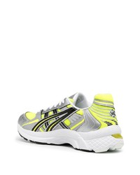 gelbgrüne Sportschuhe von Asics