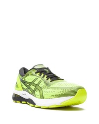 gelbgrüne Sportschuhe von Asics