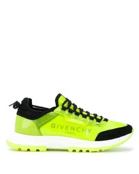 gelbgrüne Sportschuhe von Givenchy