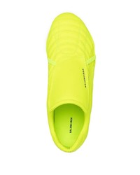 gelbgrüne Sportschuhe von Balenciaga