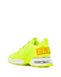 gelbgrüne Sportschuhe von Philipp Plein