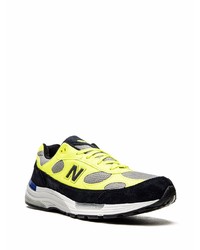 gelbgrüne Sportschuhe von New Balance