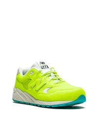 gelbgrüne Sportschuhe von New Balance