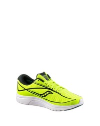 gelbgrüne Sportschuhe von Saucony