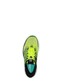 gelbgrüne Sportschuhe von Saucony