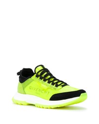 gelbgrüne Sportschuhe von Givenchy