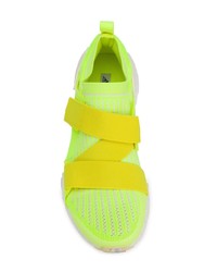 gelbgrüne Sportschuhe von adidas by Stella McCartney