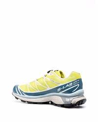 gelbgrüne Sportschuhe von Salomon