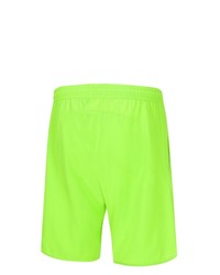 gelbgrüne Sportshorts von BIDI BADU