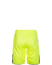 gelbgrüne Sportshorts von Puma