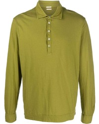 gelbgrüner Polo Pullover von Massimo Alba