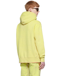 gelbgrüner Pullover mit einem Kapuze von NotSoNormal