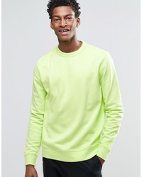 gelbgrüner Pullover von YMC