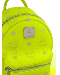 gelbgrüner Rucksack von MCM