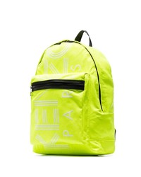 gelbgrüner Rucksack von Kenzo