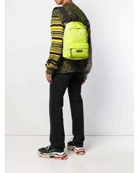 gelbgrüner Rucksack von Balenciaga