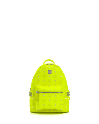 gelbgrüner Rucksack von MCM