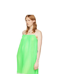 gelbgrünes Camisole-Kleid von Marc Jacobs