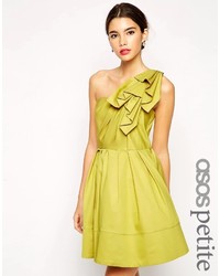 gelbgrünes Kleid von Asos