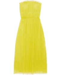 gelbgrünes Kleid von Jason Wu