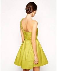 gelbgrünes Kleid von Asos