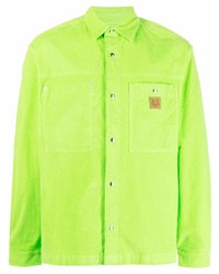 gelbgrünes Langarmhemd von Kenzo