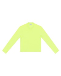 gelbgrünes Langarmshirt von Balenciaga