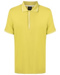 gelbgrünes Polohemd von Armani Exchange