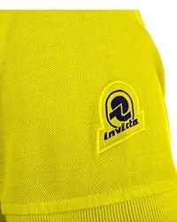 gelbgrünes Polohemd von Invicta