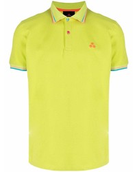 gelbgrünes Polohemd von Peuterey