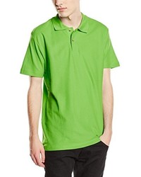 gelbgrünes Polohemd von Stedman Apparel