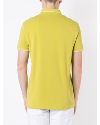 gelbgrünes Polohemd von Armani Exchange