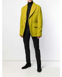 gelbgrünes Sakko von Haider Ackermann