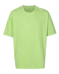 gelbgrünes T-Shirt mit einem Rundhalsausschnitt von OSKLEN