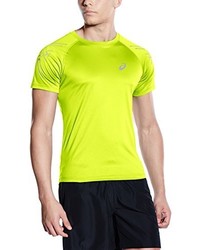 gelbgrünes T-shirt von Asics