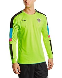 gelbgrünes T-shirt von Puma