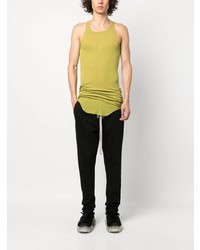 gelbgrünes Trägershirt von Rick Owens