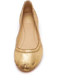 goldene Ballerinas von Frye