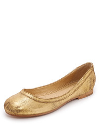 goldene Ballerinas von Frye