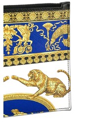 goldene bedruckte Clutch Handtasche von Versace