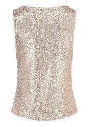 goldene Bluse von Vera Mont