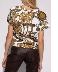 goldene Bluse von Versace