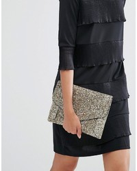 goldene Clutch von Asos