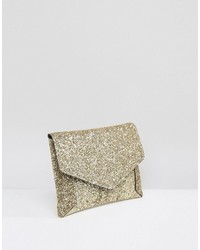 goldene Clutch von Asos