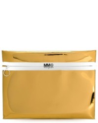 goldene Clutch von MM6 MAISON MARGIELA