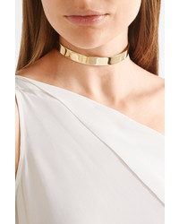 goldene enge Halskette von Jennifer Fisher