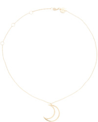 goldene enge Halskette von Jennifer Zeuner Jewelry