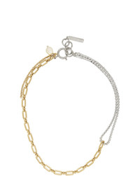 goldene enge Halskette von Justine Clenquet